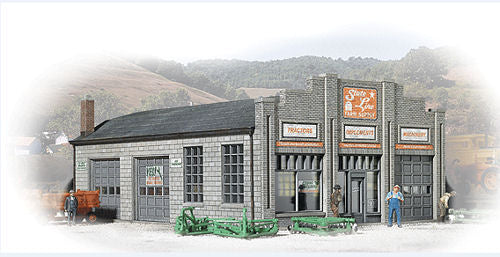 Walthers Cornerstone State Line Farm Supply Building Kit N Gauge WH933-3808