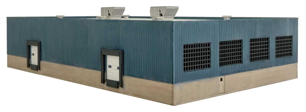Walthers Cornerstone 933-3855 Modern Steel Warehouse Kit N Gauge