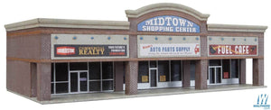Walthers Cornerstone Modern Shopping Centre Building Kit N Gauge WH933-3891