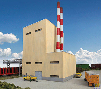 Walthers Cornerstone Superior Paper Recovery Boiler House Building Kit HO Gauge WH933-3901