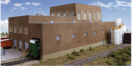 Walthers Cornerstone Superior Paper Paper Mill Building Kit HO Gauge WH933-3902