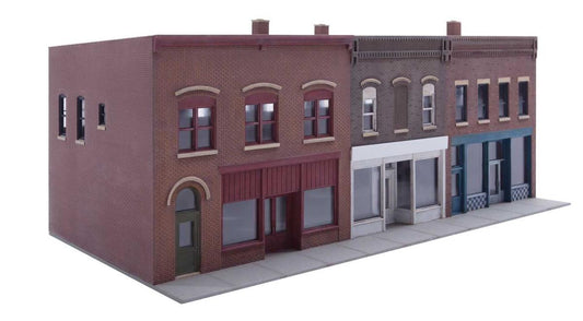 Walthers Cornerstone Merchants Row VI Building Kit HO Gauge WH933-4043