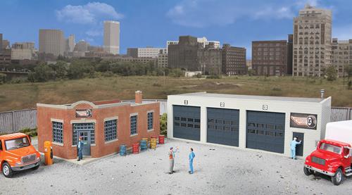 Walthers Cornerstone Express Motor Freight Lines Building Kit HO Gauge WH933-4049