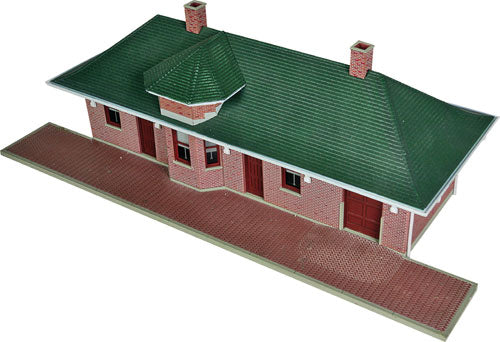 Walthers Cornerstone Pella Depot Building Kit HO Gauge WH933-4054