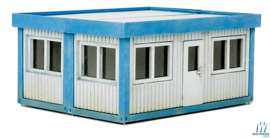 Walthers Cornerstone Modern Yard Office Building Kit HO Gauge WH933-4078