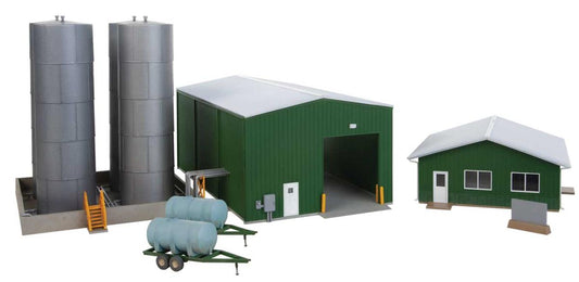 Walthers Cornerstone 933-4128 Fertilizer Distribution Facility Kit HO