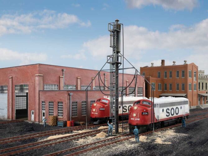 Walthers Cornerstone Diesel Sanding Tower Kit WH933-4160 HO Gauge