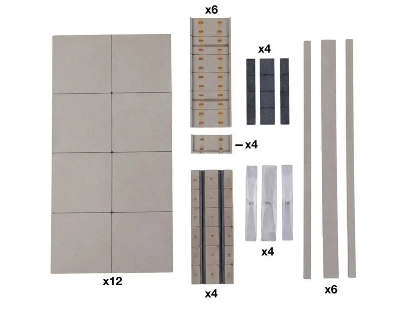 Walthers Cornerstone Transload Facility Pavement Kit WH933-4186 HO Gauge