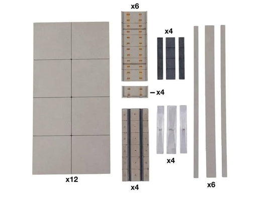 Walthers Cornerstone Transload Facility Pavement Kit WH933-4186 HO Gauge