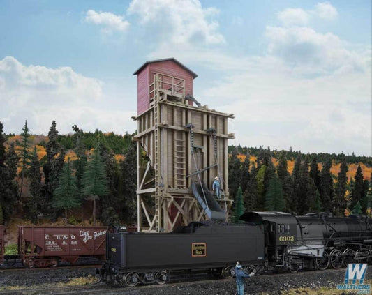 Walthers Cornerstone Small Wooden Coaling Station Building Kit HO Gauge WH933-4202