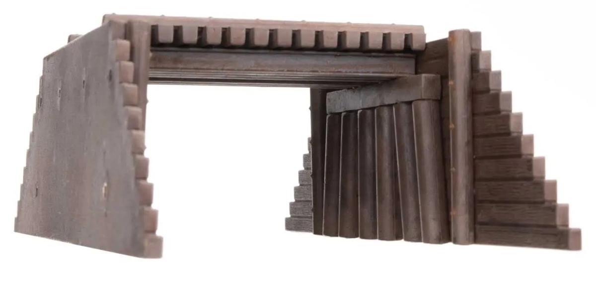 Walthers Cornerstone Short Beam Bridge Kit WH933-4528 HO Gauge