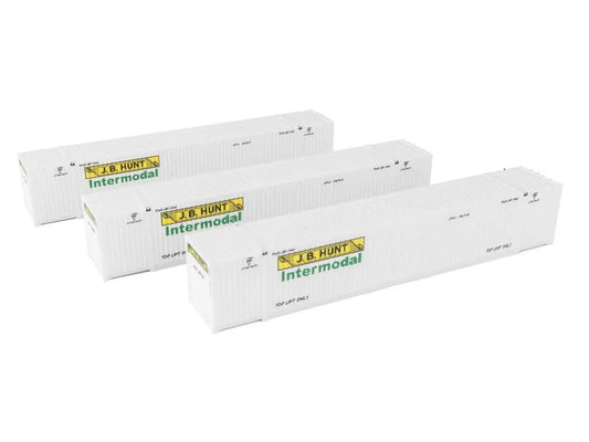 Walthers 53' Corrugated Container Set (3) JB Hunt WH949-18504 HO Gauge