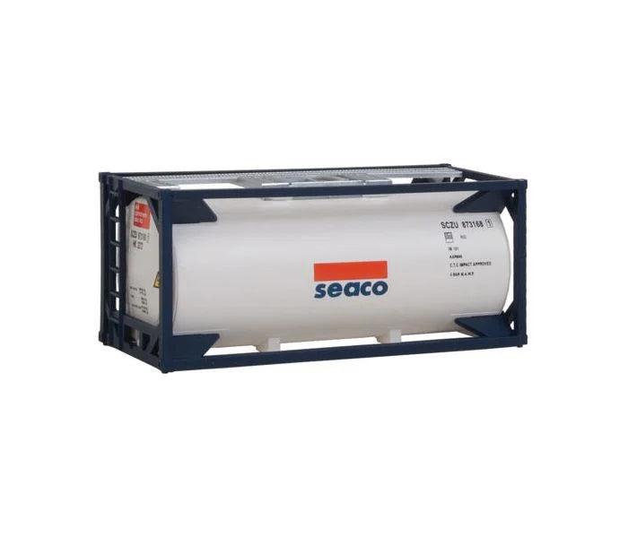 Walthers Scenemaster 20' TankTainer Kit SEACO WH949-8101 HO Gauge