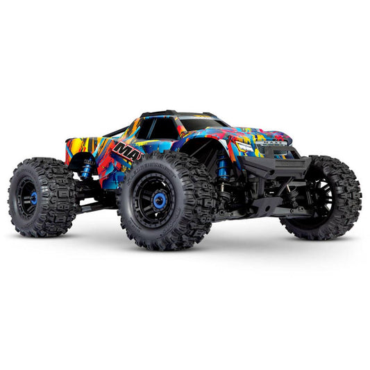 Traxxas WideMaxx 1:10 4x4 4S RTR RC Monster Truck - Rock N Roll