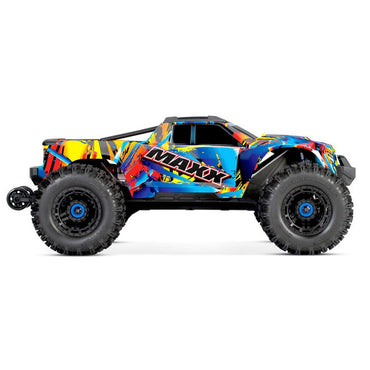 Traxxas WideMaxx 1:10 4x4 4S RTR RC Monster Truck - Rock N Roll