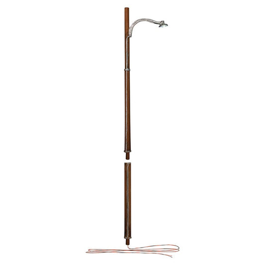 Woodland Scenics Just Plug Lighting JP5630 HO Wooden Pole Street Lights x3