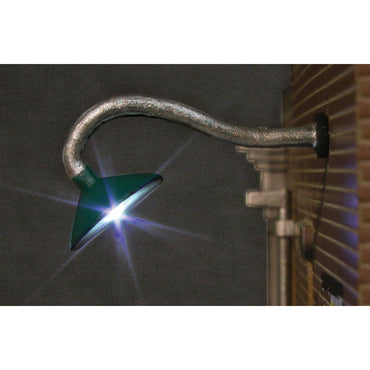 Woodland Scenics Just Plug Lighting JP5658 N Gooseneck LED Wall Light x2