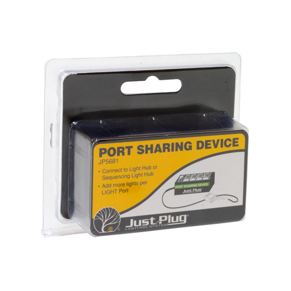 Woodland Scenics Just Plug Lighting JP5681 Port Sharing Device