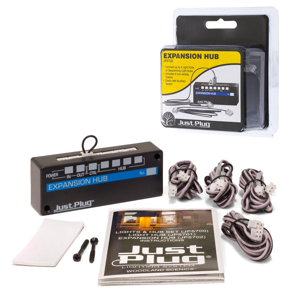 Woodland Scenics Just Plug Lighting 5702 Expansion Hub