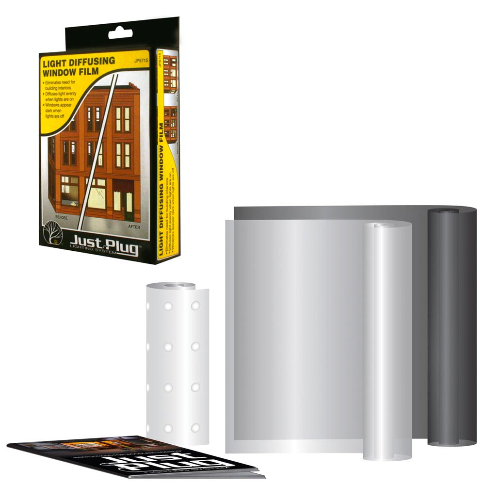 Woodland Scenics Just Plug Lighting 5715 Light Diffusing Window Film