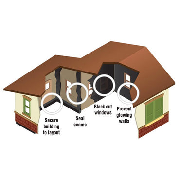 Woodland Scenics Just Plug Lighting 5716 Light Block Kit