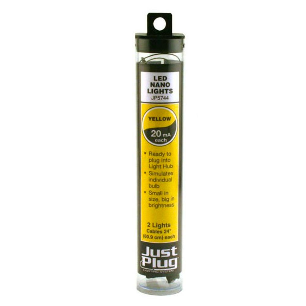 Woodland Scenics Just Plug Lighting 5744 Yellow Nano LED Lights
