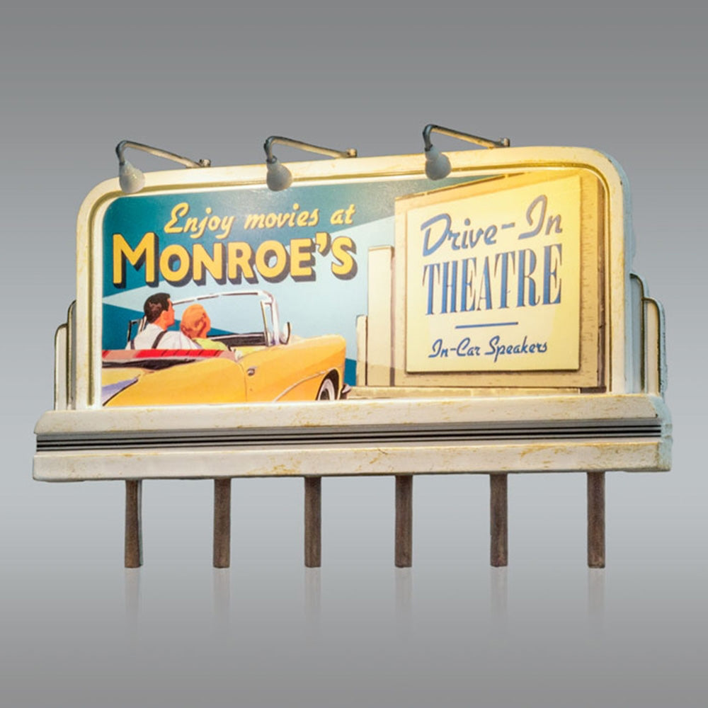 Woodland Scenics JP5794 HO Monroe's Drive-In HO Gauge