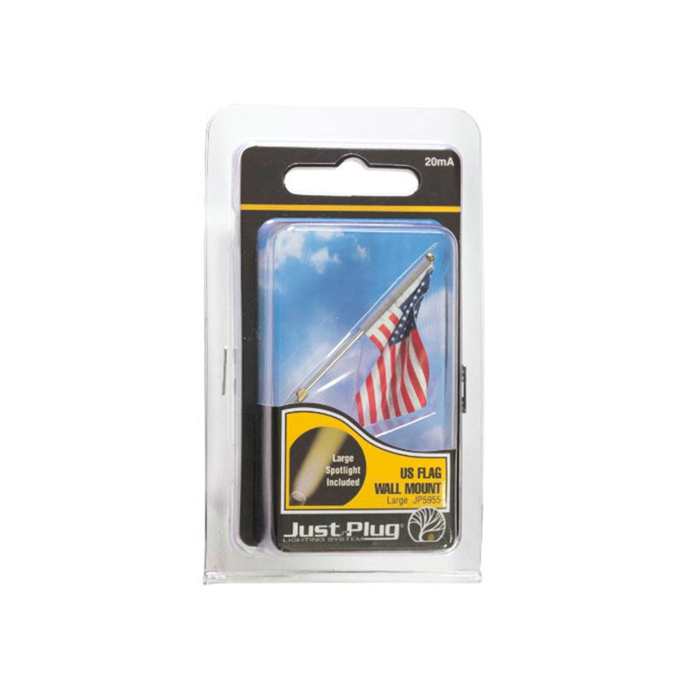 Woodland Scenics JP5953 Small Wall Mount Flag US