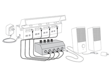 Woodland Scenics Just Plug Room Speaker Mixer WJS6963