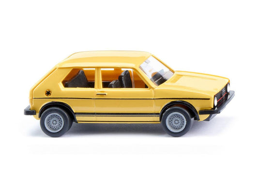 Wiking VW Golf I GTi Lemon Yellow WK004505 HO Gauge