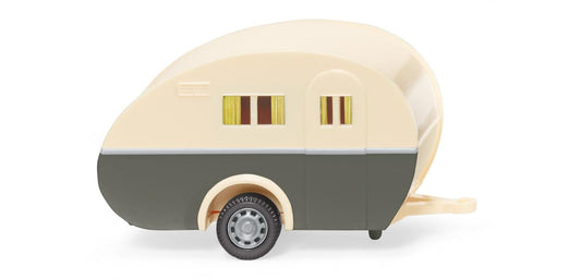 Wiking Caravan Ivory/Quartz Grey 1950-62 WK005401 HO Gauge