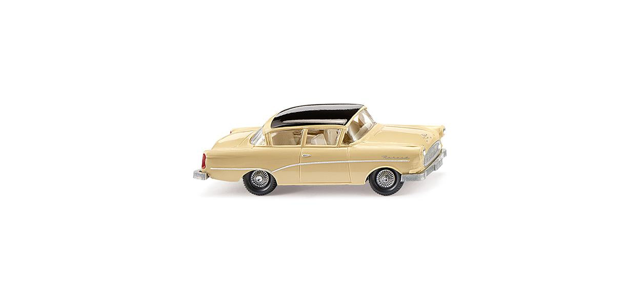 Wiking Opel Rekord P1 Beige w/Black Roof 1957-62 WK008039 HO Gauge
