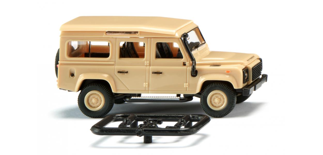 Wiking Land Rover Defender 110 Beige WK010204 HO Gauge