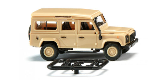 Wiking Land Rover Defender 110 Beige WK010204 HO Gauge