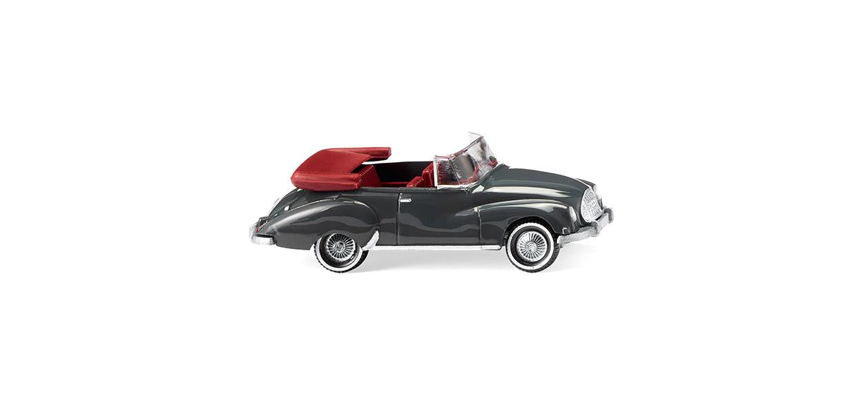 Wiking DKW Cabriolet Convertible Iron Grey 1958-61 WK012503 HO Gauge