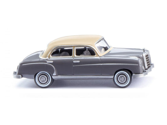 Wiking MB 220 Basalt Grey/Ivory Beige 1954-56 WK014002 HO Gauge