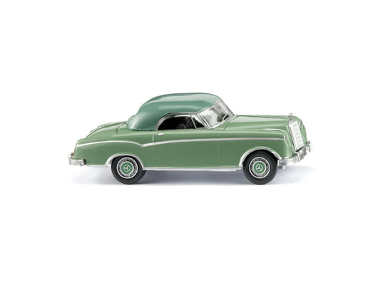 Wiking 14422 MB 220 Coupe Light Green 1956-60 HO Gauge