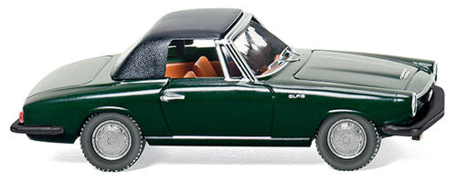 Wiking 018698 Glas 1700 GT Convertible Dark Green HO