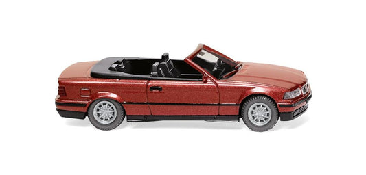 Wiking 019401 BMW 325i Cabriolet Metallic Wine Red HO