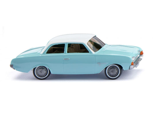 Wiking Ford 17M Light Green w/White Roof 1960-64 WK020003 HO Gauge