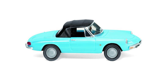 Wiking 020604 Alfa Spider Light Blue 1966-69 HO