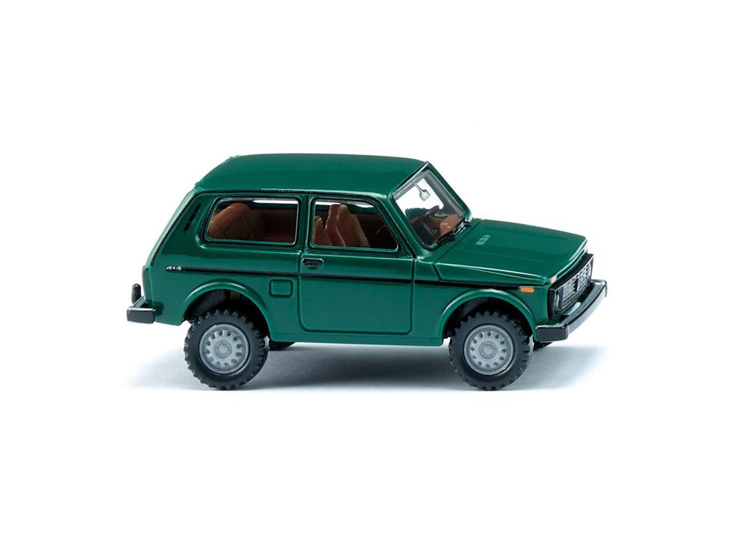 Wiking 20805 Lada Niva Moss Green HO Gauge
