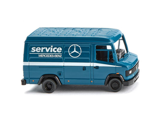 Wiking MB 507 D Box Van MB Service 1986-96 WK027202 HO Gauge