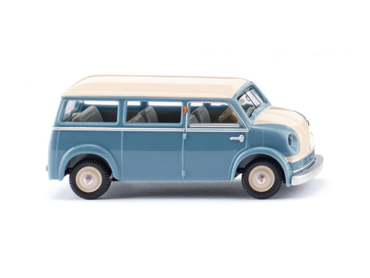 Wiking Lloyd LT 500 Bus Pastel Blue 1952-61 WK033601 HO Gauge