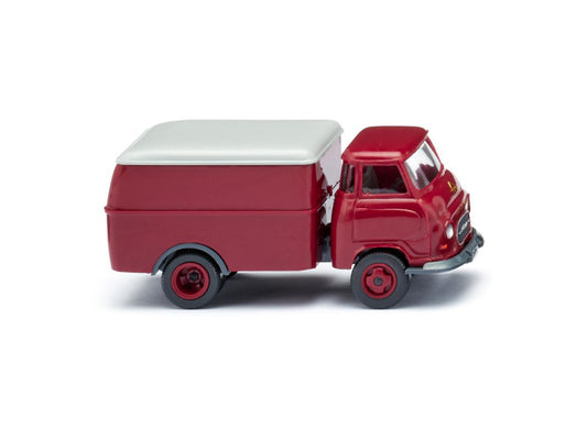 Wiking Hanomag Courier Van Purple Red 1958-67 WK034401 HO Gauge