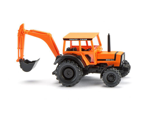 Wiking Deutz-Fahr DX 4.70 Municipal Orange 1983-87 WK038603 HO Gauge