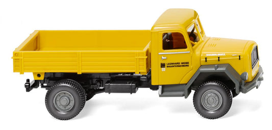 Wiking Magirus Flatbed Tipper Leonhard Weiss 1962-68 WK042497 HO Gauge