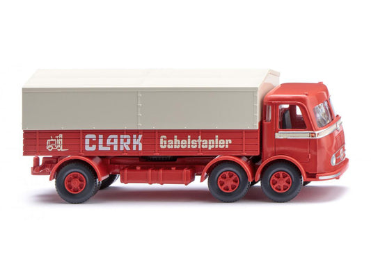 Wiking MB LP 333 Flatbed Lorry Clark 1958-61 WK042906 HO Gauge
