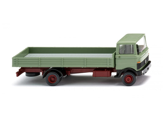 Wiking MB LP809 Flatbed Truck Light Green 1965-84 WK043120 HO Gauge