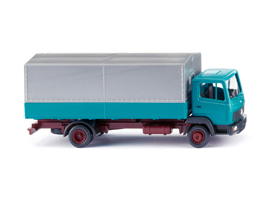 Wiking 43121 MB LP 814 Flatbed Truck Turquoise 1984-98 HO Gauge
